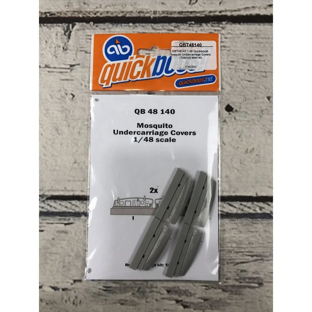 New Quickboost QBT48140 1/48 Mosquito undercarriage covers for (Tam kit)